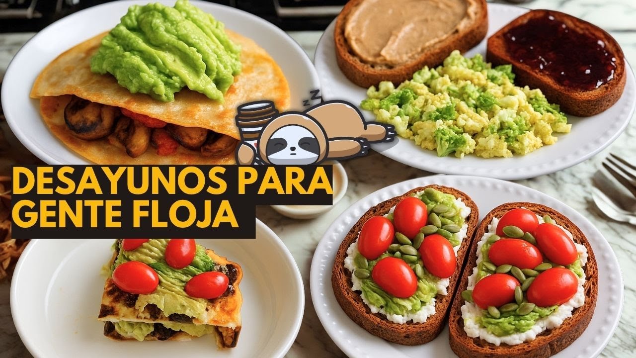 Desayunos para flojos (para toda la semana) 🛋️🍳 #balanceandolavida