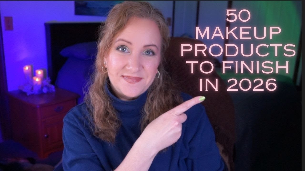 50 косметических продуктов, которые я хочу использовать до 2026 года.