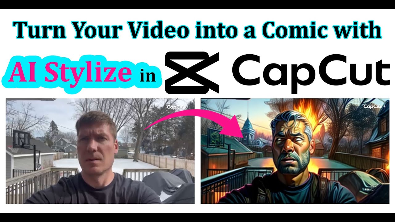 CapCut AI Stylize Makes it Easy to Turn your Videos into Cartoons