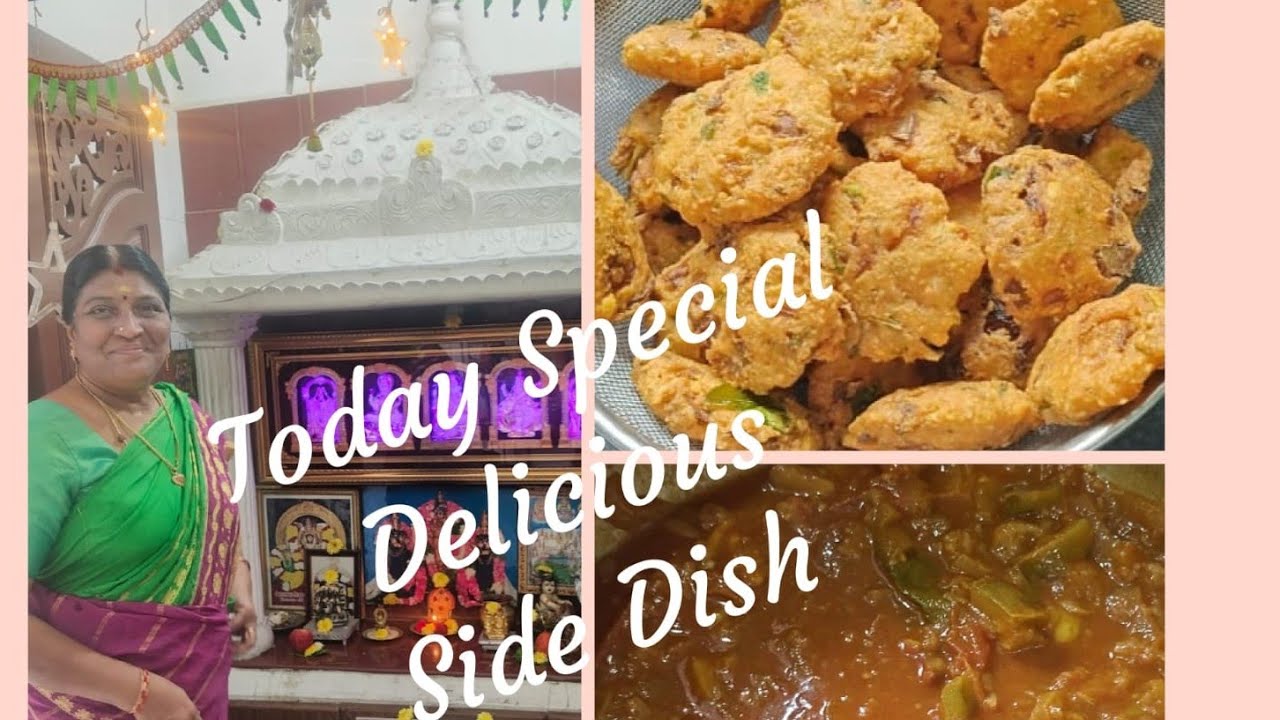 Today Special Delicious side dish/Happy New year Prayer 