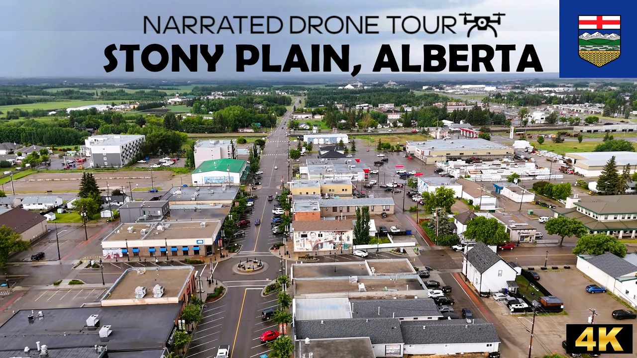 🚁 Stony Plain, Alberta 🌾 | 4K Drone
