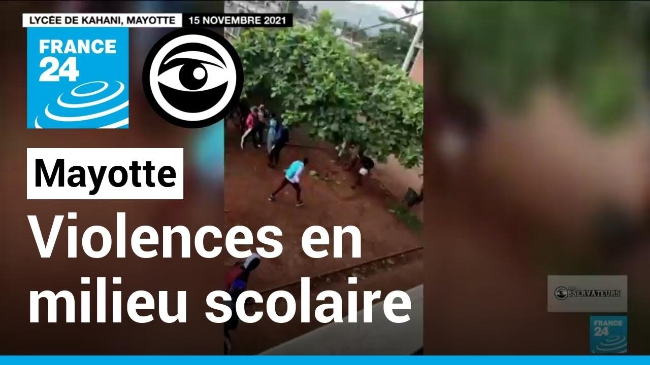 France : à Mayotte, les violences en milieu scolaire inquiètent • Les Observateurs - France 24