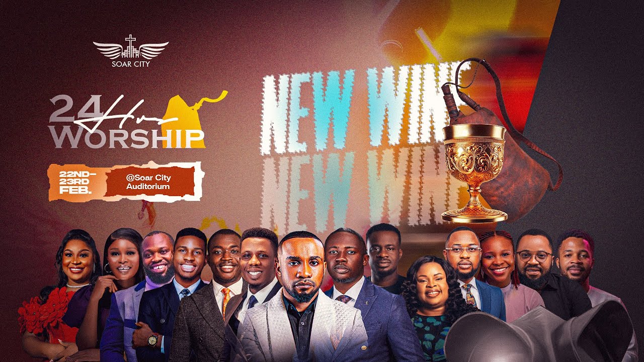 24 HOURS WORSHIP || NEW WINE || PASTOR TONY RICHIE || SOAR CITY INTL