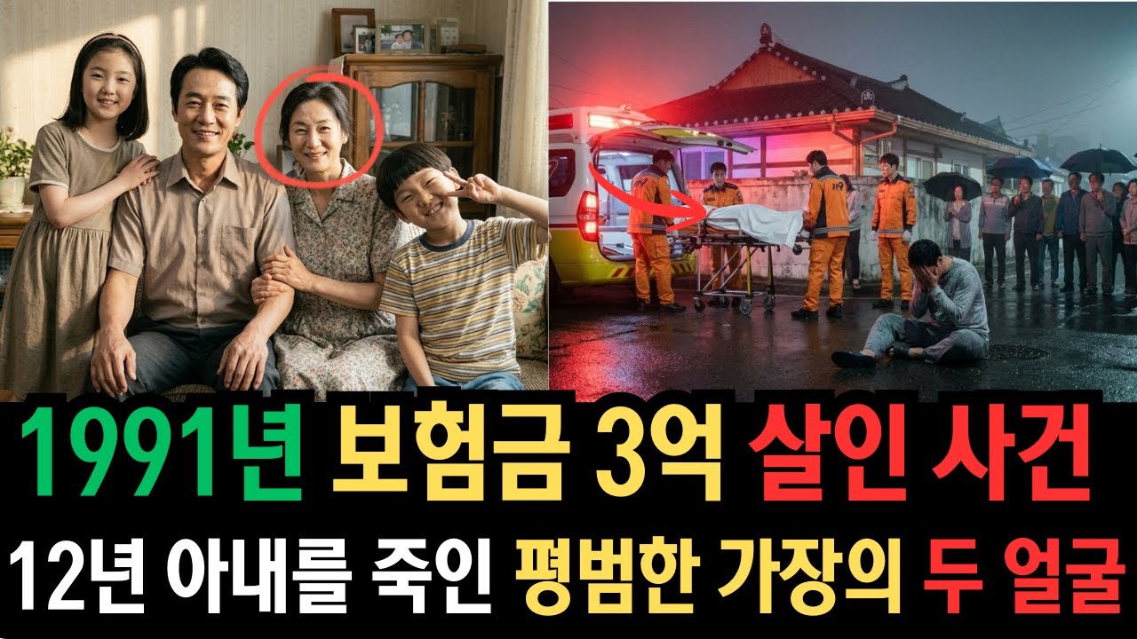 1991년 공중전화 살인 사건 | 동전 3개가 밝혀낸 완벽한 알리바이의 비밀 | 보험금 3억, 12년 아내를 죽인 평범한 가장의 이중생활