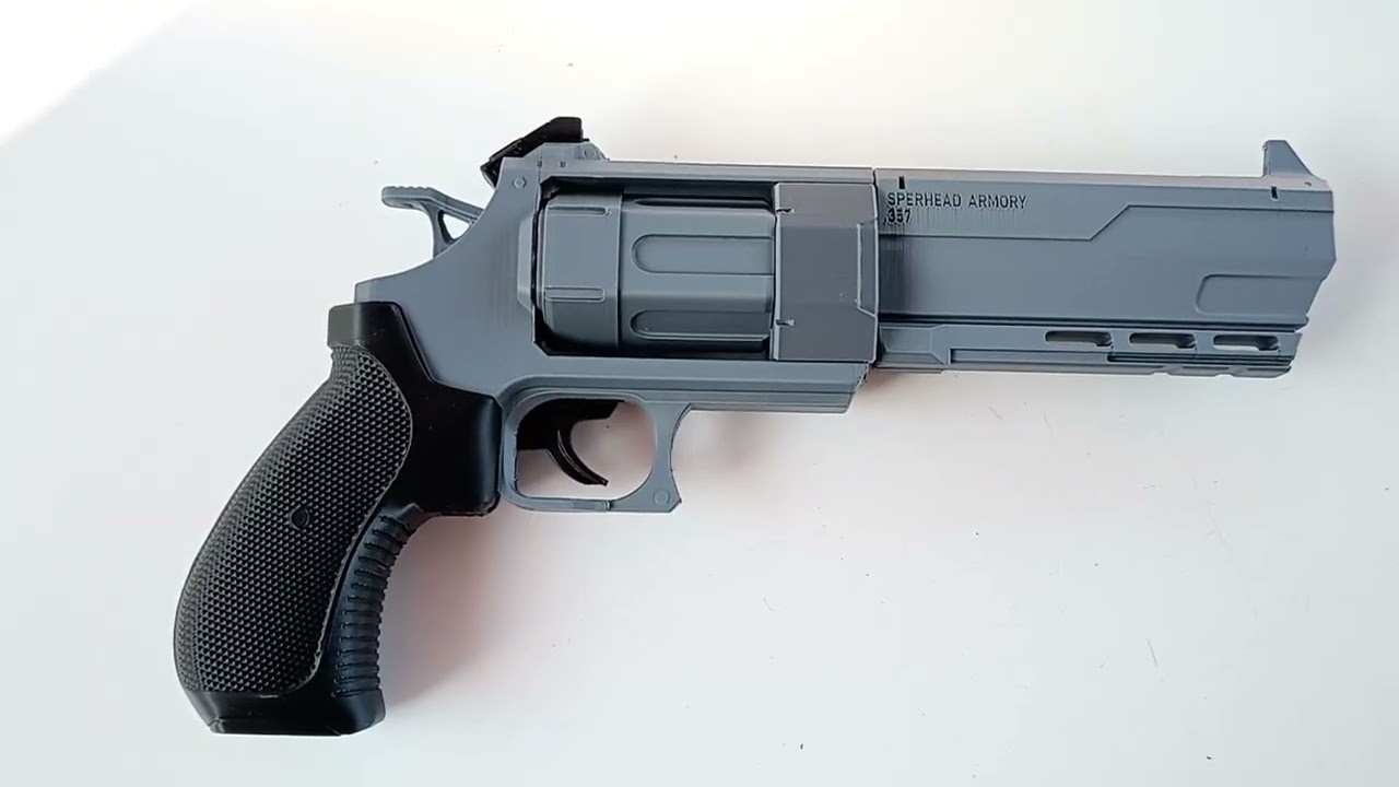 Alien: Rogue Incursion | 3D Printed Revolver Replica | Cosplay Prop Showcase