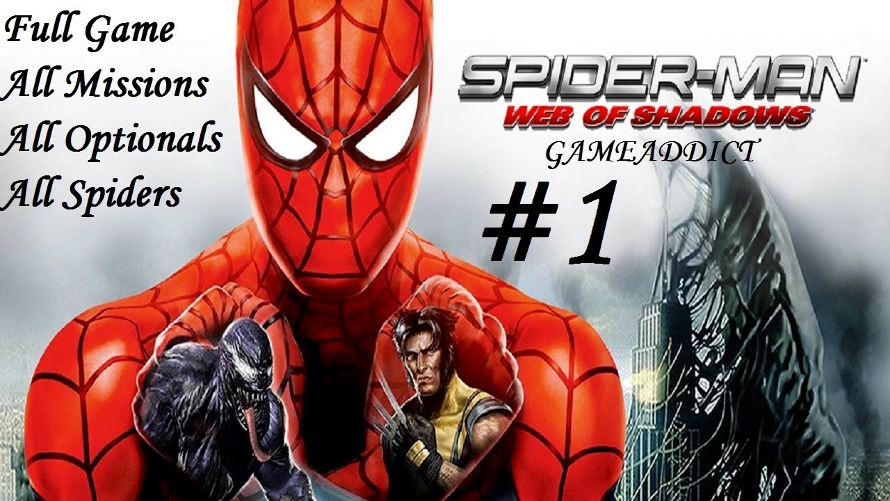 Spider-Man: Web of Shadows : Full Game 100% Completion Walkthrough : Part : 1