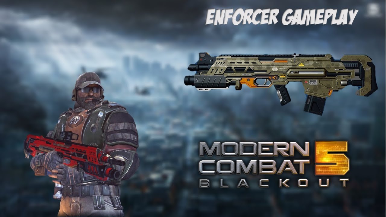 Modern Combat 5 #14 : Enforcer gameplay (Viewer's request)