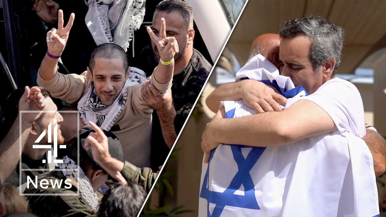 Israeli hostages released as Trump hails 'dawn of a new Middle East'