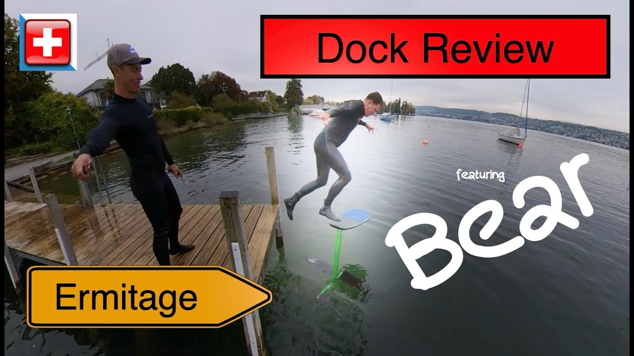 An infinite number of Docks in Küsnacht - Part 1/2 #pumpfoil #hydrofoil #dockstart #ermitage