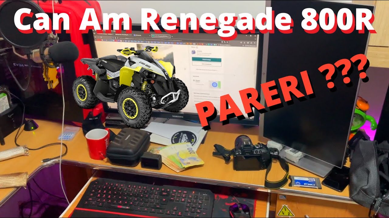 Cumparam din Ploiesti un Can Am Renegade 800R - si teapa cu 4 ATV uri