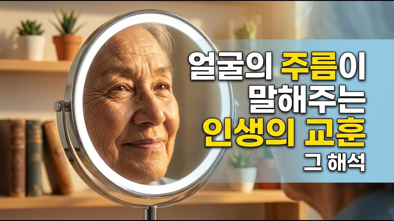 얼굴의 주름이 전하는 인생의 깊은 의미