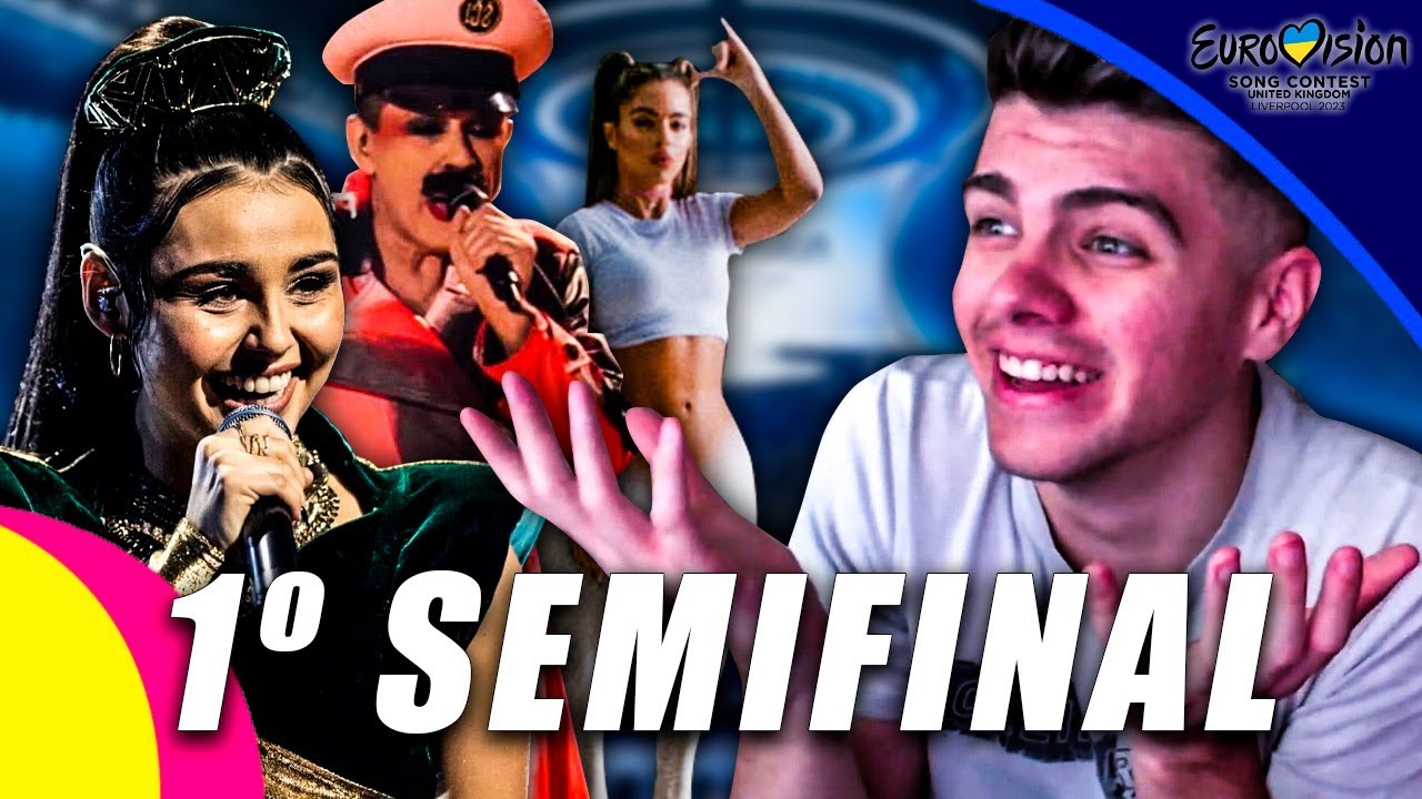 REACCIÓN A LAS CANCIONES DE LA 1º SEMIFINAL DE EUROVISIÓN 2023