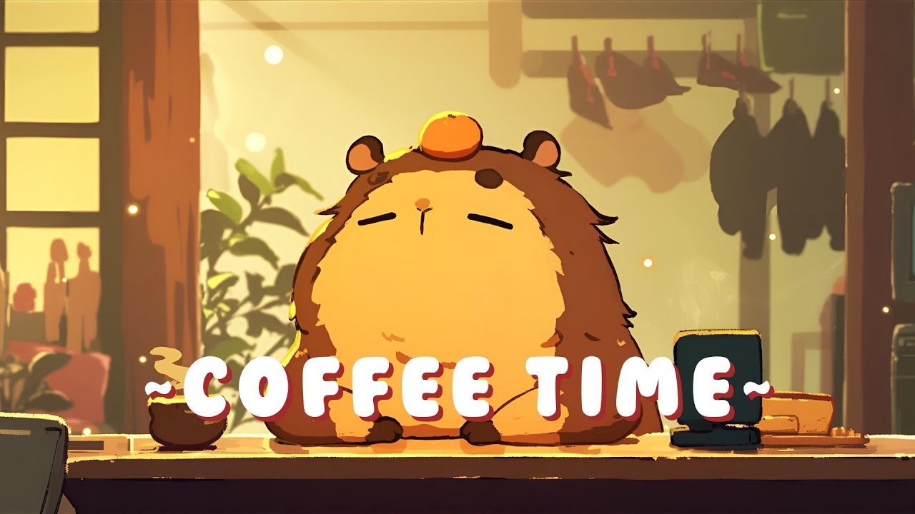 Capybara Beats Radio - Lofi Hip Hop for Studying ~ Soothing Ambiance ~ 🦫 🍵 ✨ | Study Aid