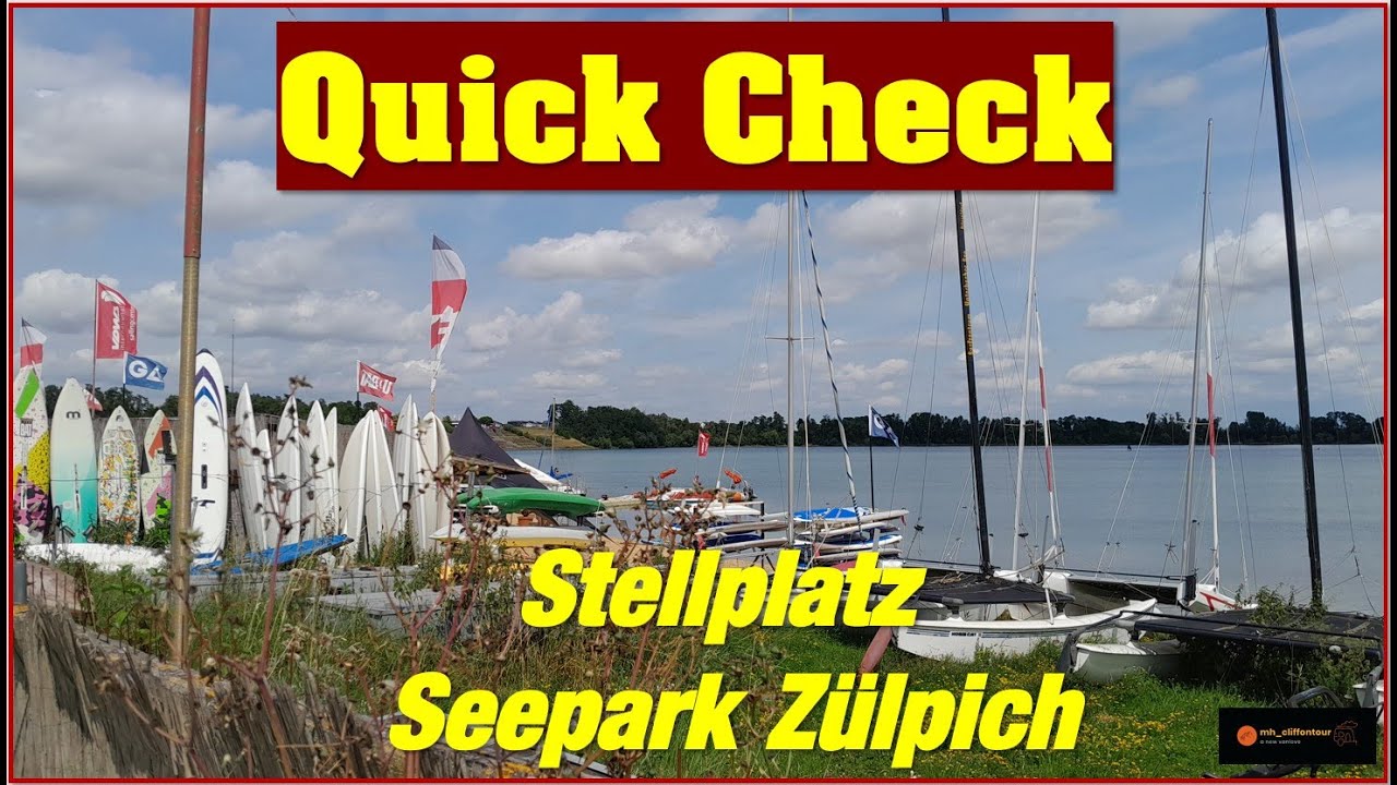 Wohnmobilstellplatz Seepark Zülpich ⭐️⭐️⭐️ Vorstellung 
