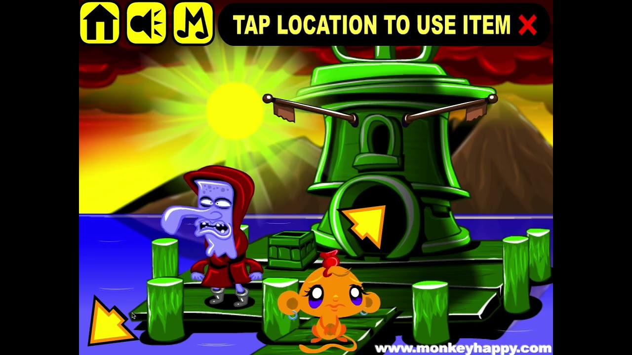 Monkey GO Happy Stage 642 - FISH