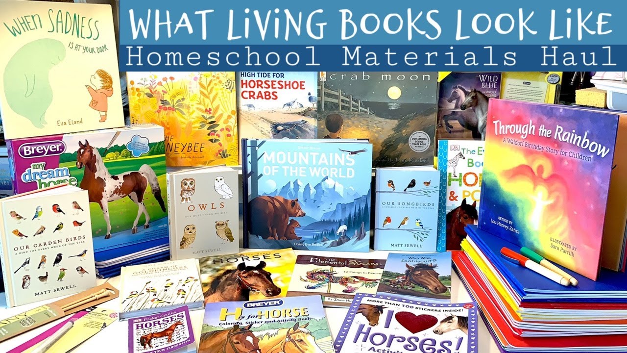Homeschool Haul | Living Books + Unit Study + Waldorf Supplies
