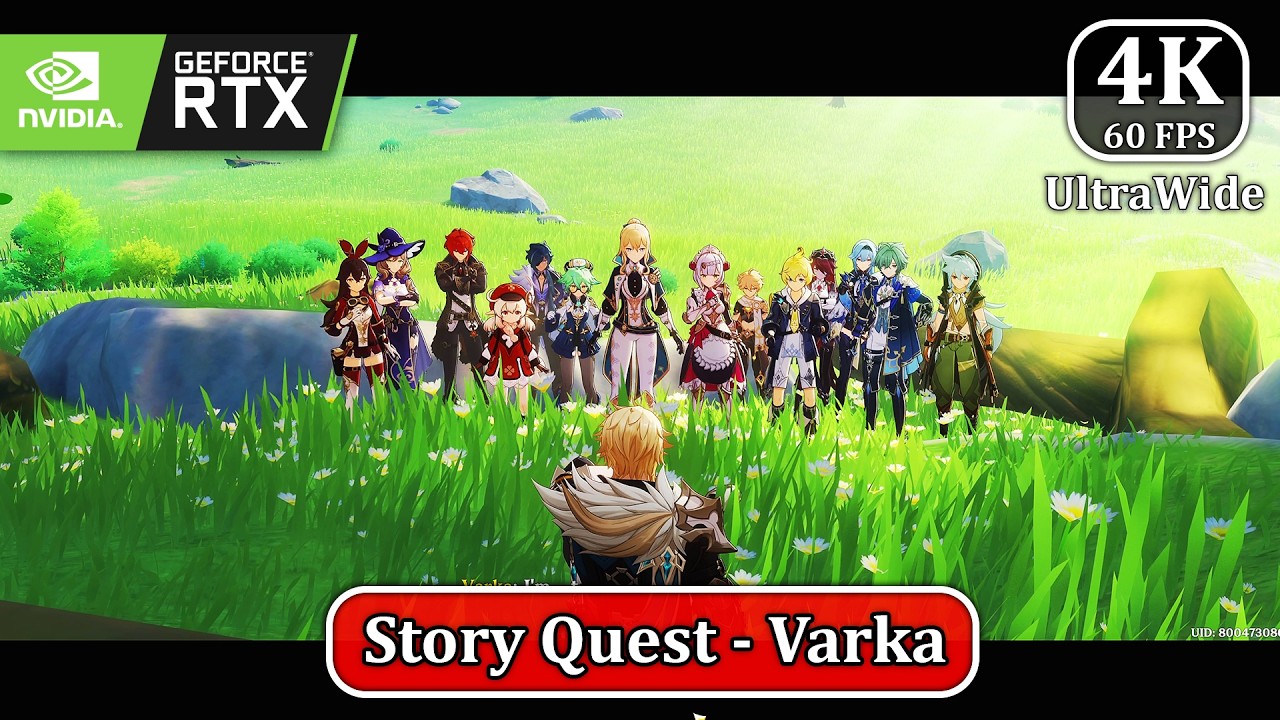 Varka Story Quest | Lupus Majoris Chapter Act 1 | Genshin Impact 6.4 Luna V | 4K 60 FPS Ultrawide