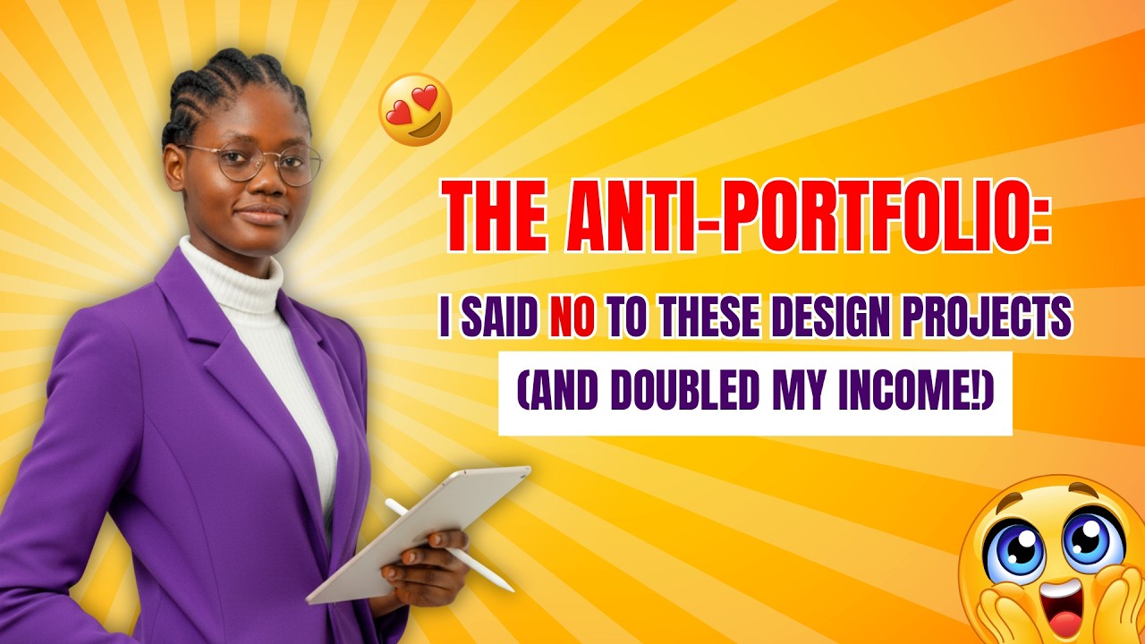 The Anti Portfolio: Projects I Said NO To And How It Doubled My Income As a Freelance Designer