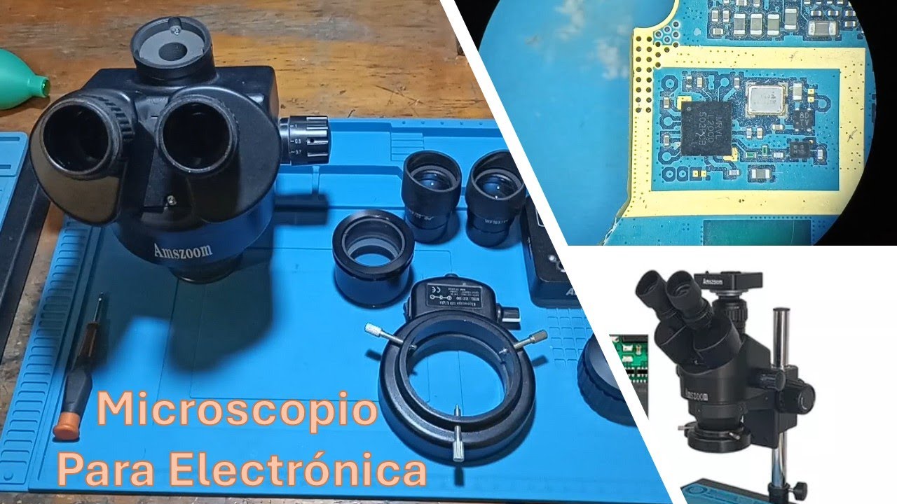 Como es un microscopio binocular