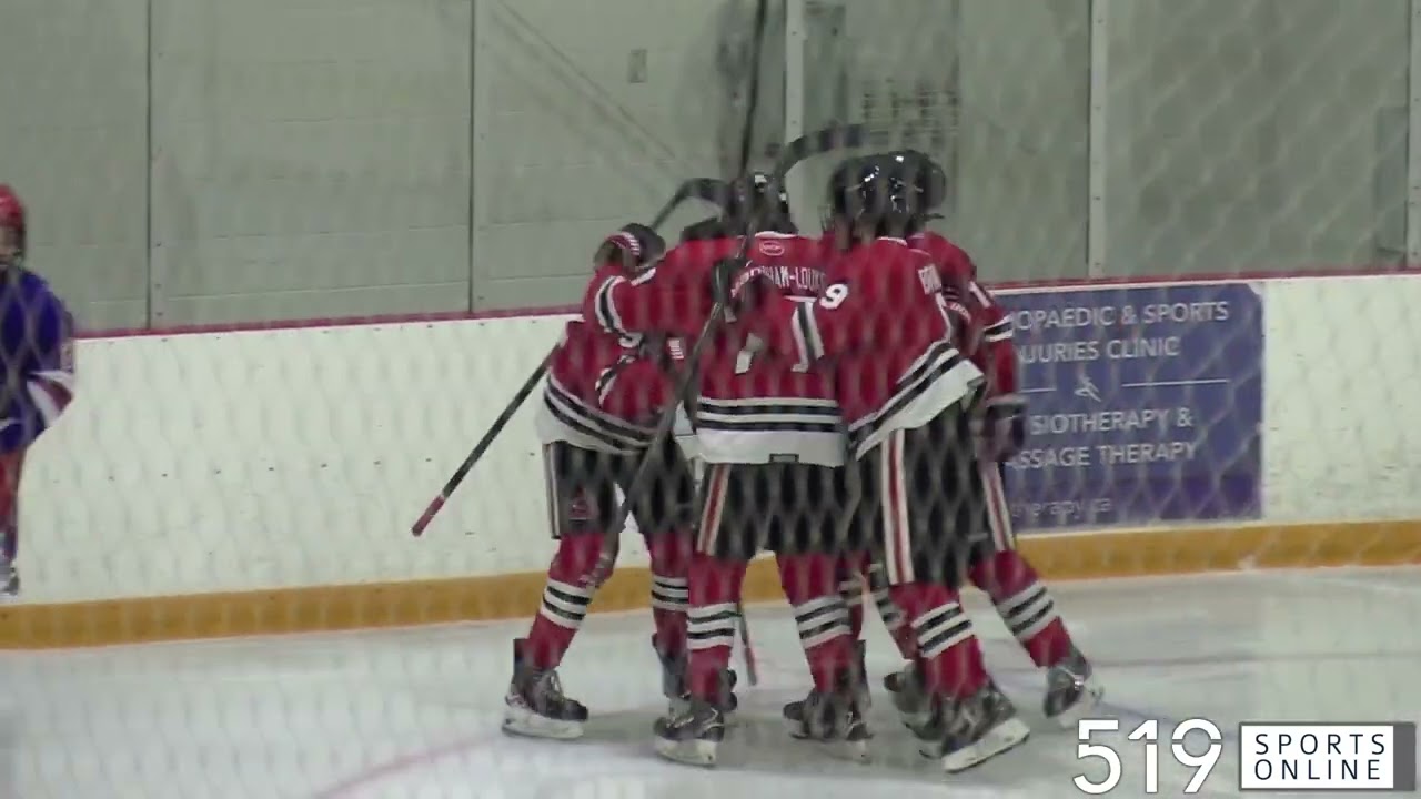 Under-16 Hockey - Cambridge Hawks vs Kitchener Jr. Rangers