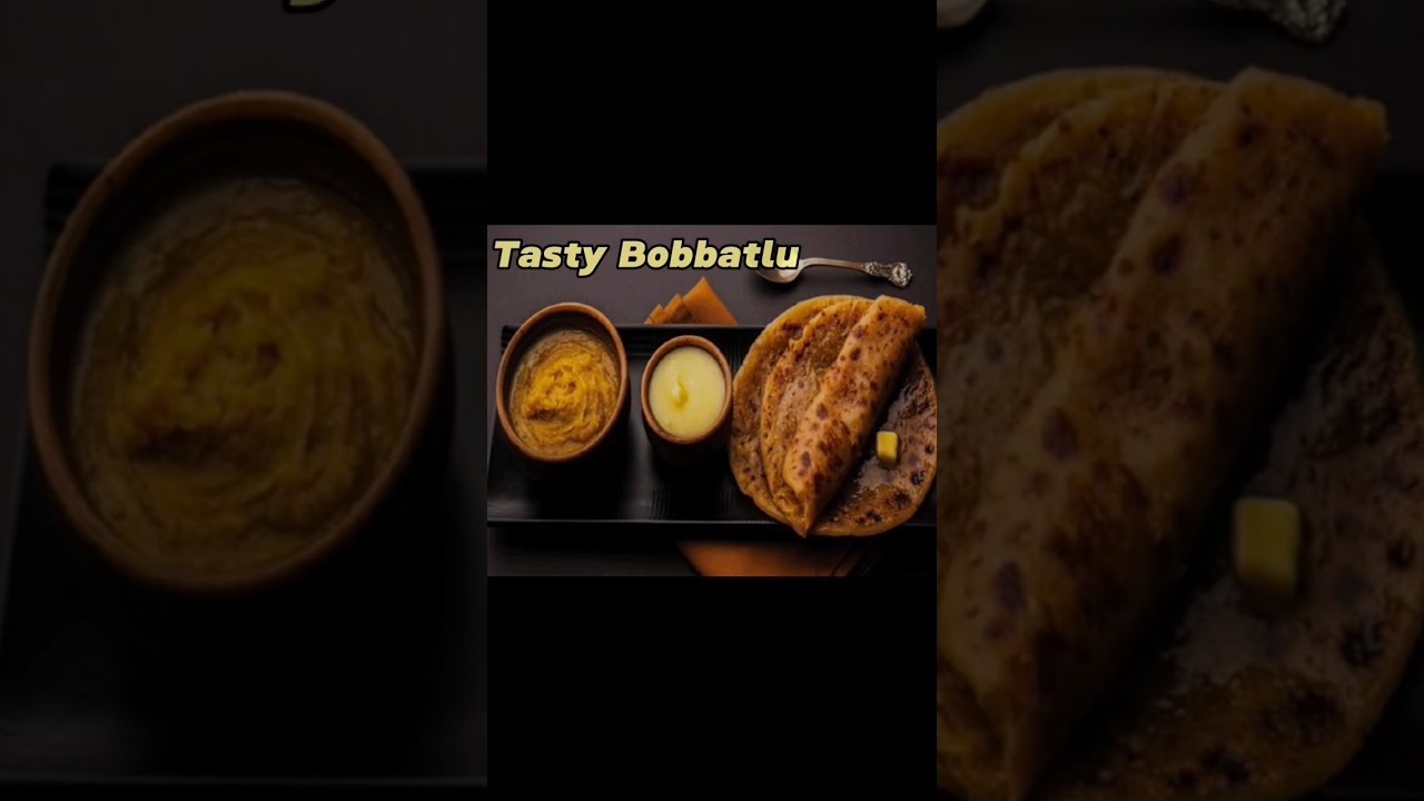 Tasty Nethi Bobbatlu making recipe ugadi special 😋 