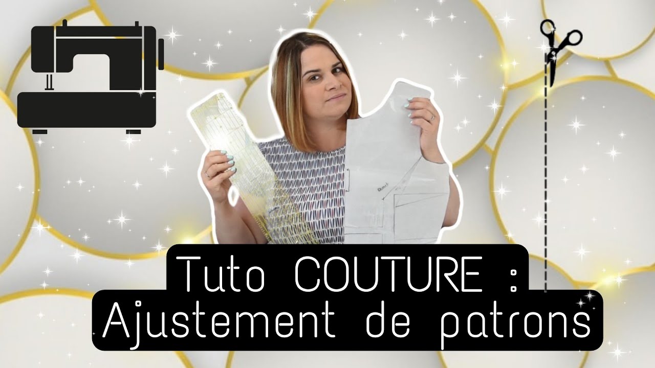 Tuto COUTURE : faire des ajustements de taille sur les patrons / Gradation / FBA - SBA / By PopO