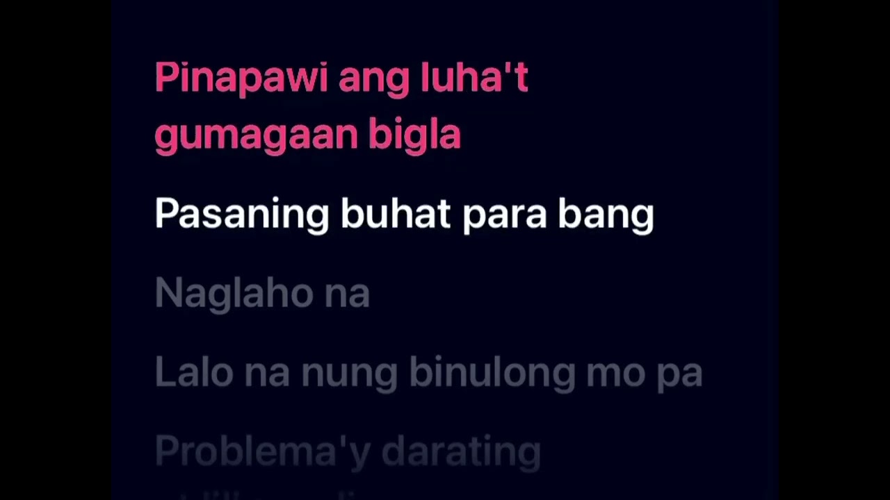 KARAOKE: PANAGINIP BY MIKEE QUINTOS