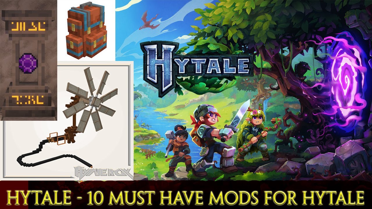 Моды для HYTALE | 10 обязательных модов для HYTALE