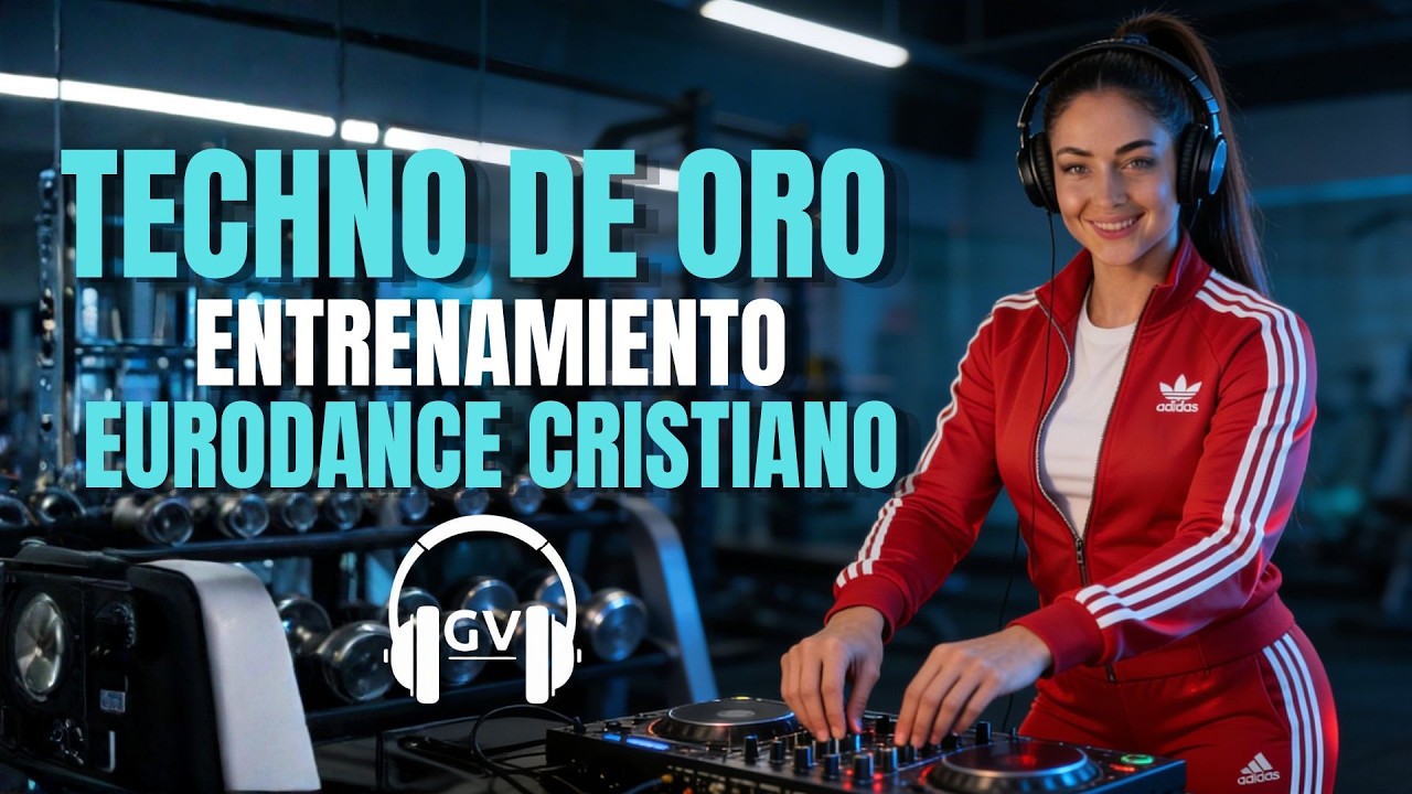 💪 MÚSICA CRISTIANA PARA HACER EJERCICIO | Techno & Trance 90s | Entrenamiento con Motivación ⚡🔥