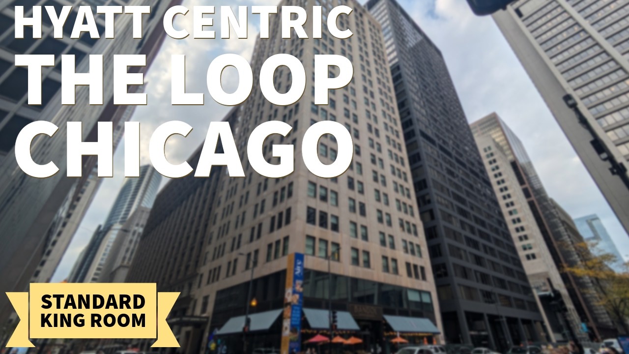 Hyatt Centric The Loop Chicago - Standard King Room Tour