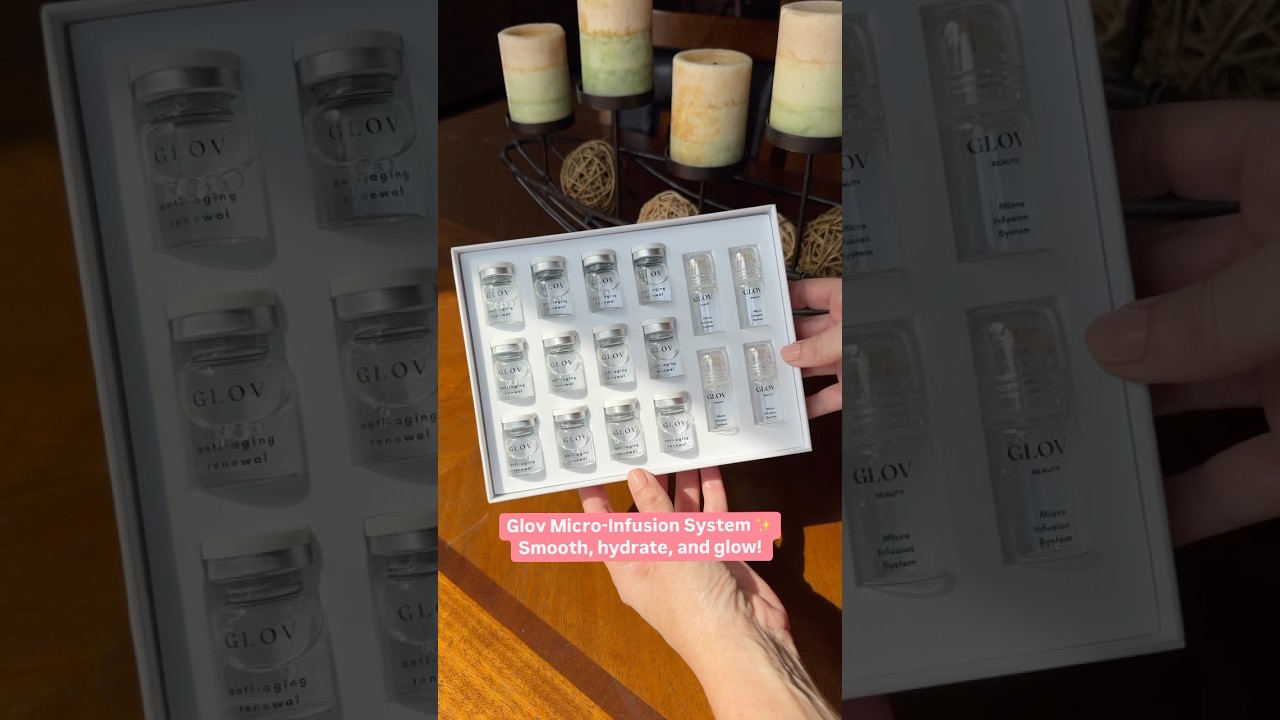 Experience the power of Glov Micro-Infusion!Hydrate, smooth, and refresh your skin with every use. ✨
