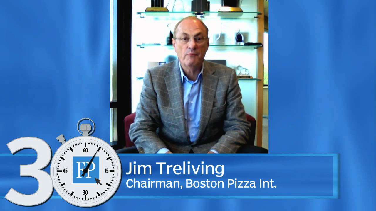 What is the one lesson you learned...? Jim Treliving