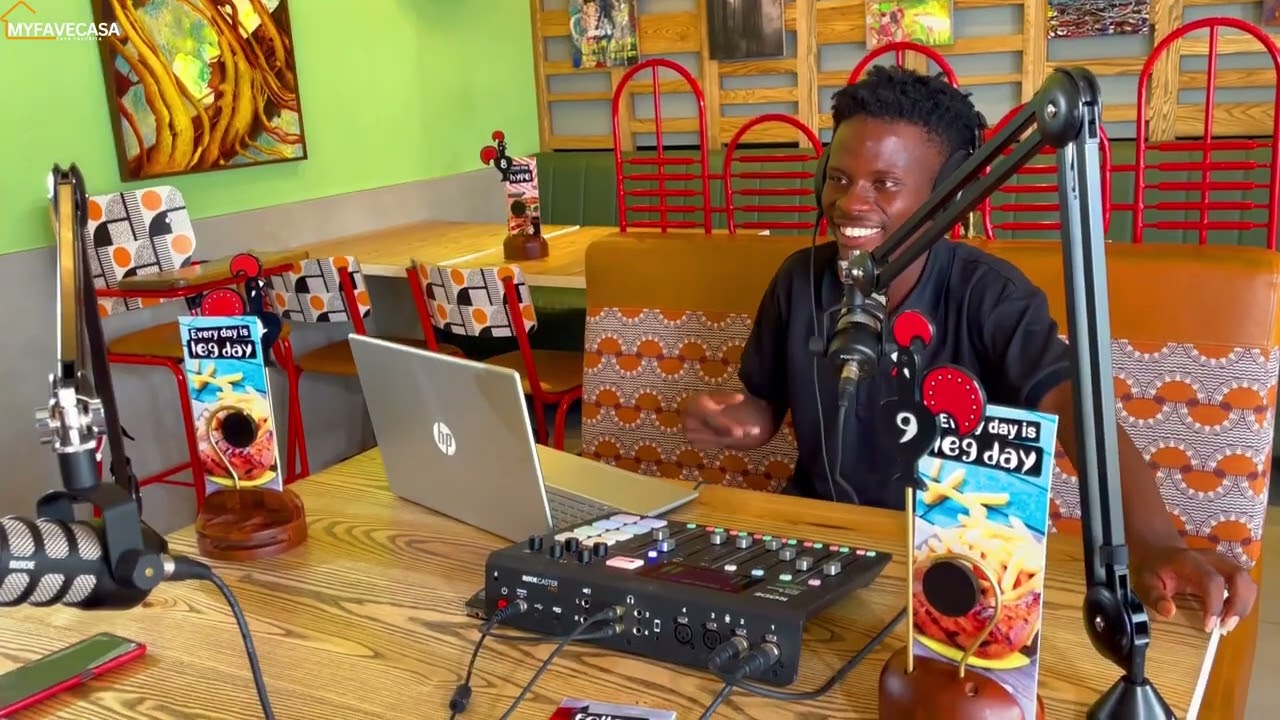 MyFaveCasa   Podcast at Nandos Kirkman  Drey from MyFaveCasa & Kudzie from Nandos 1