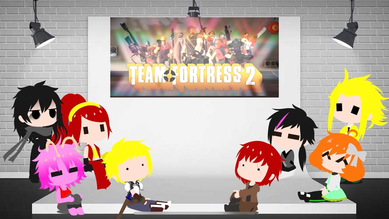 R.W.B.Y(J.N.P.R) and MHA Reacts To Team Fortress 2 (Part 1)
