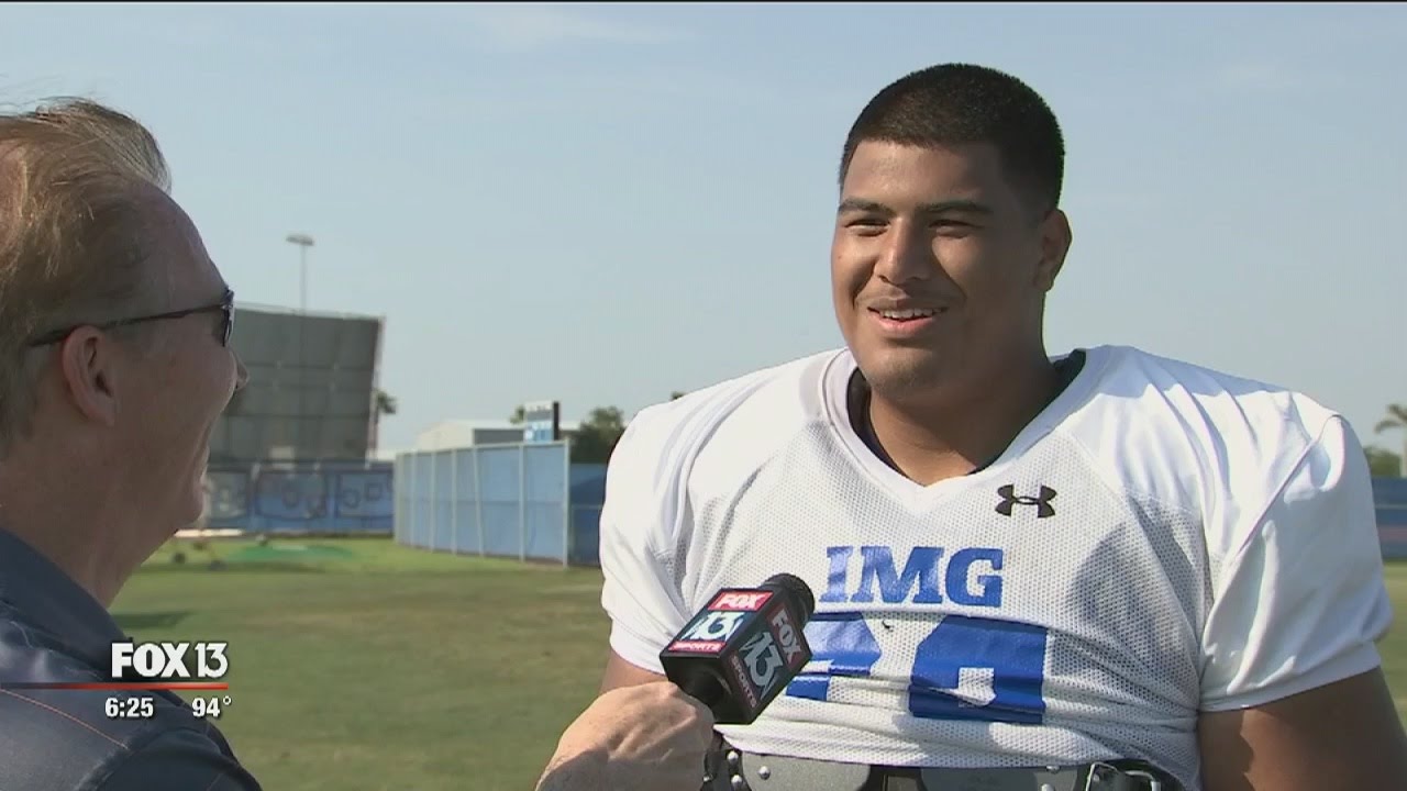 OMG at IMG: Big recruit ready to hit the field