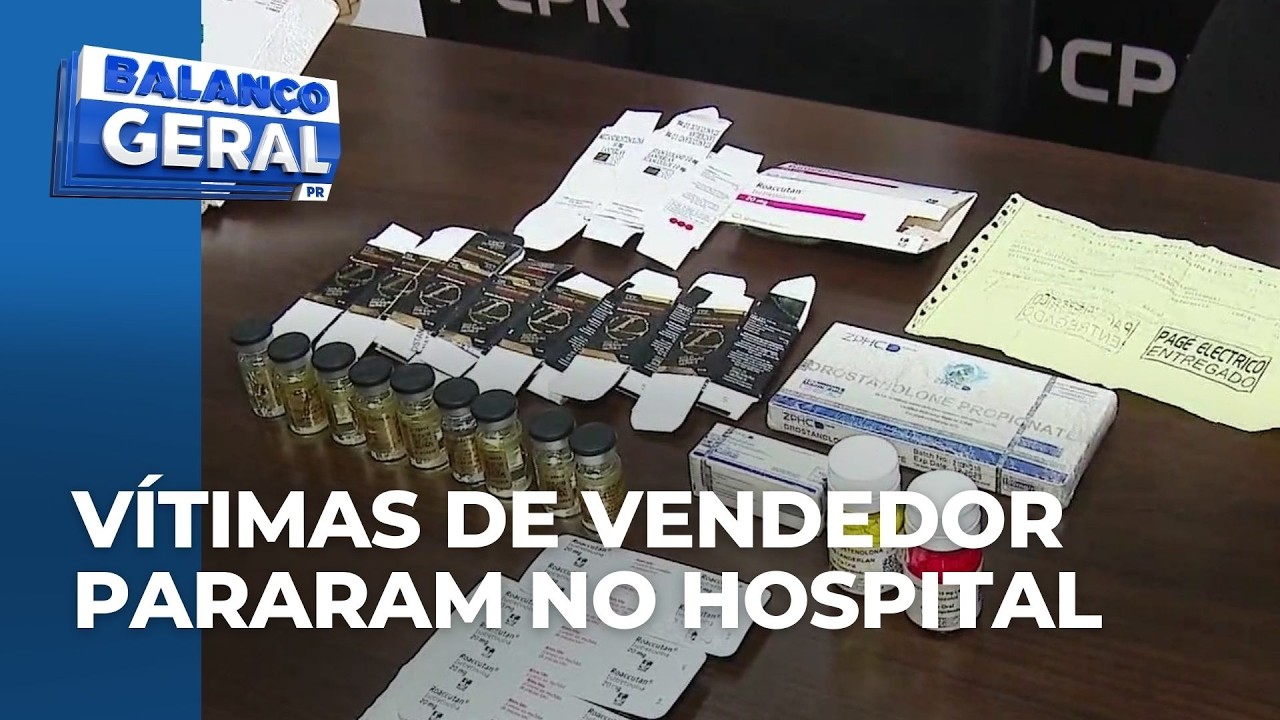 Vítimas procuram polícia para denunciar vendedor de canetas emagrecedoras falsificadas