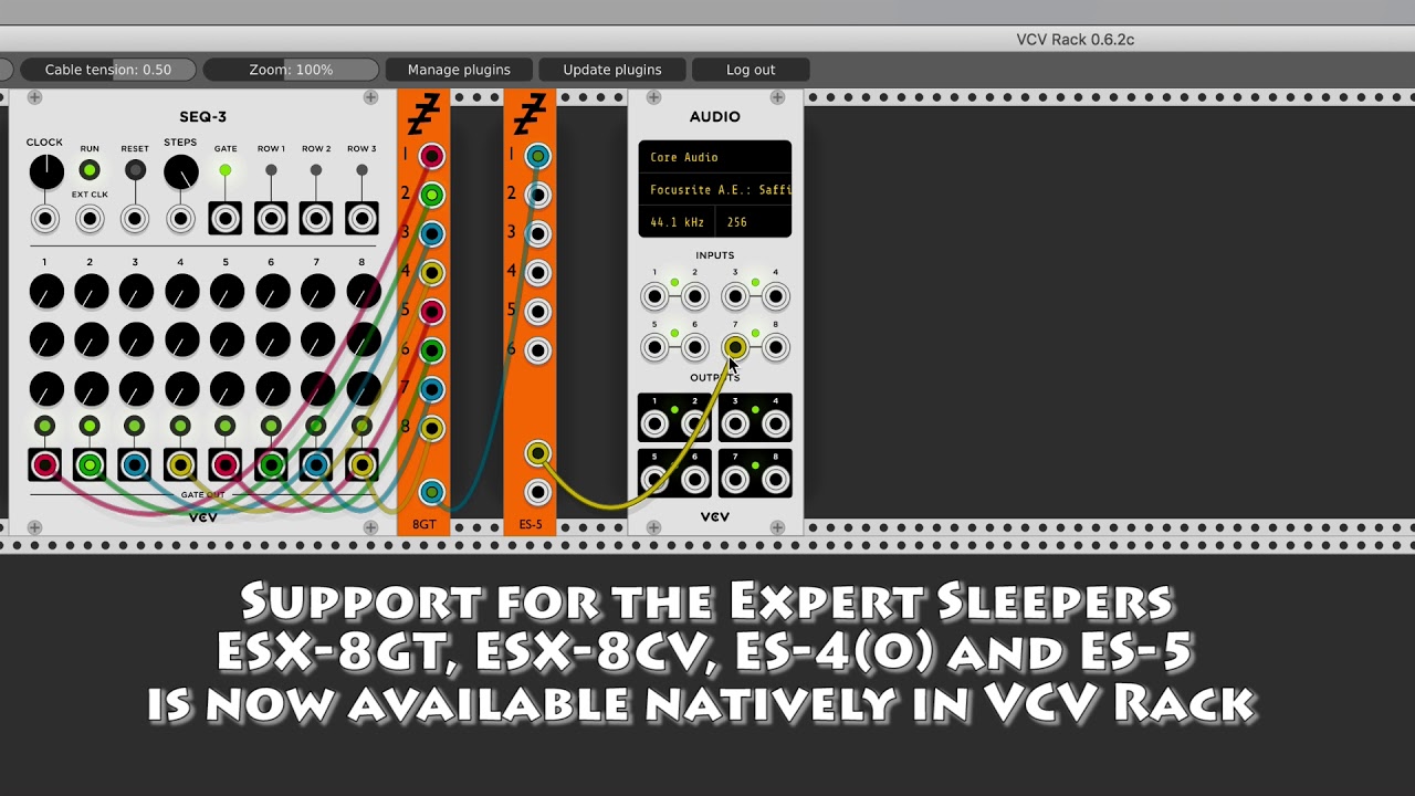 Expert Sleepers in VCV Rack