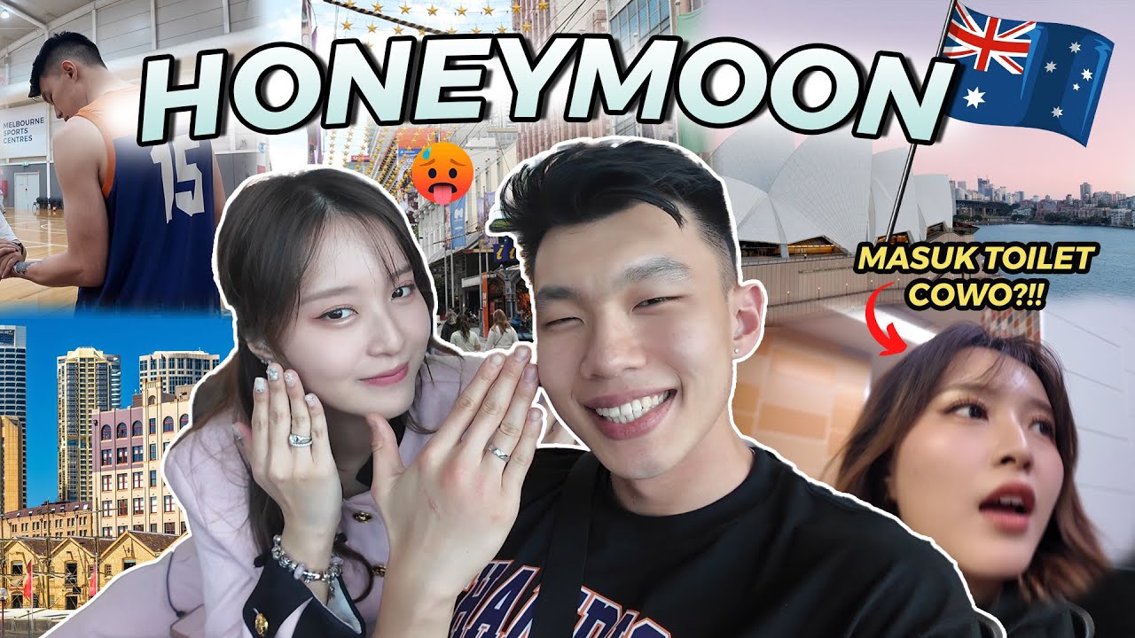 VIOR : “VINCENT UKURAN MU BERAPA🍆⁉️” HONEYMOON KE AUSSIE!!😍🇦🇺