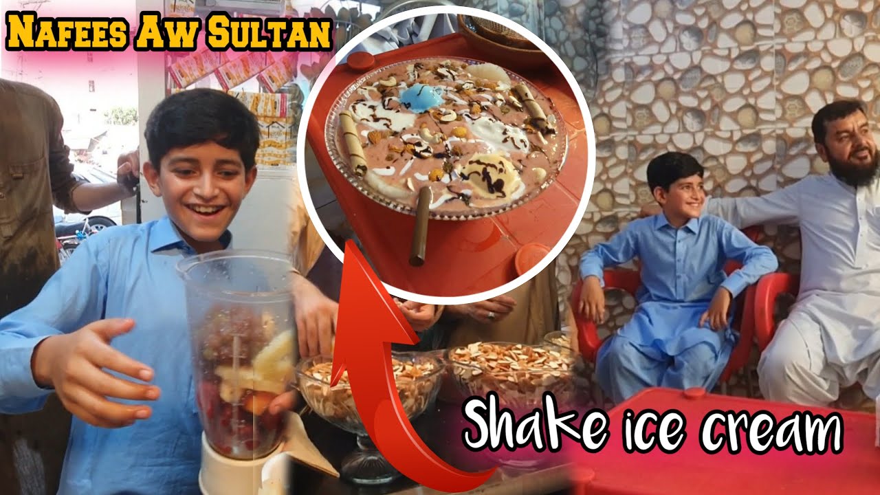Nafees Aw Sultan shake ice cream | Afaq Aw Nafees 2025