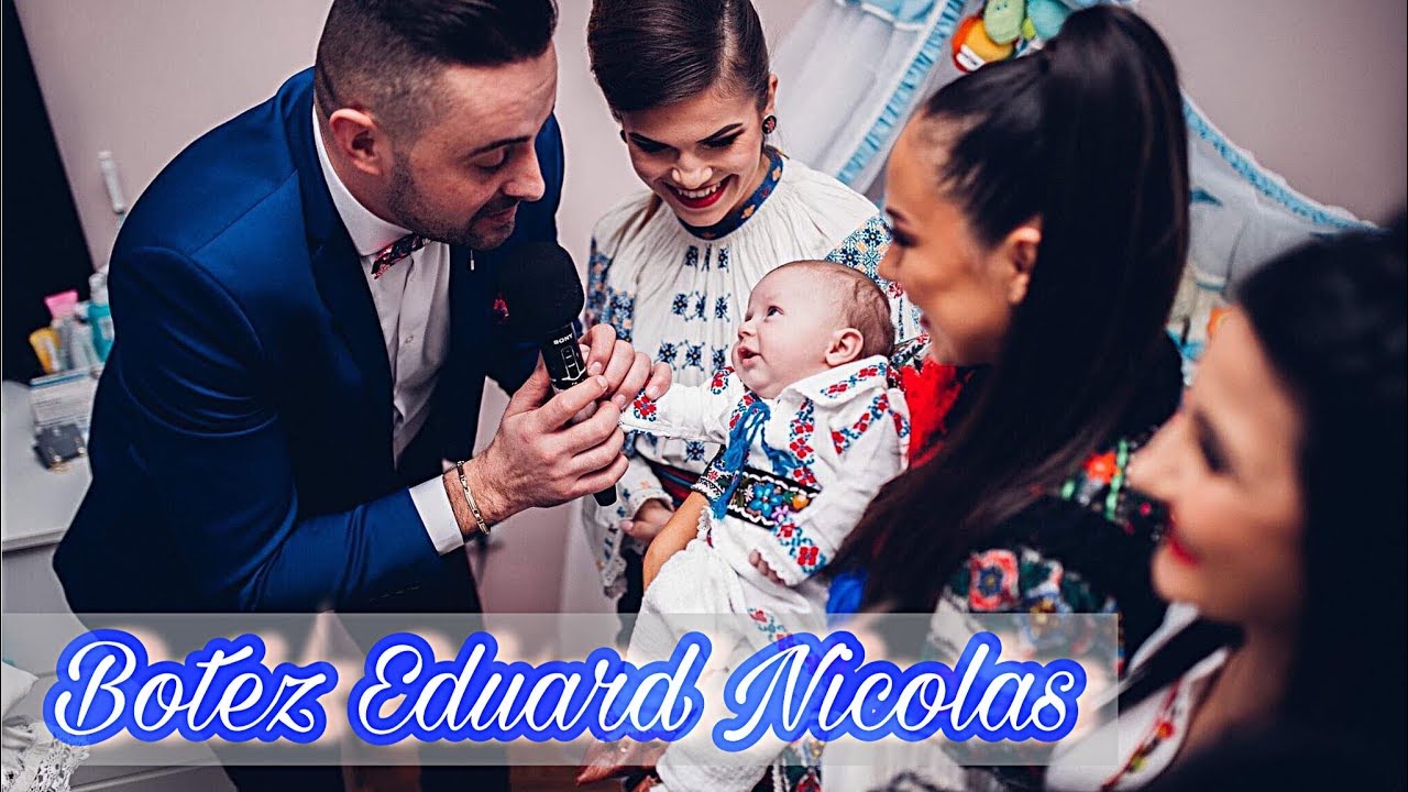 Încreștinarea micuțului Eduard Nicolas,fiul lui Rareș & Georgiana LOBONȚ || 23.01.2018