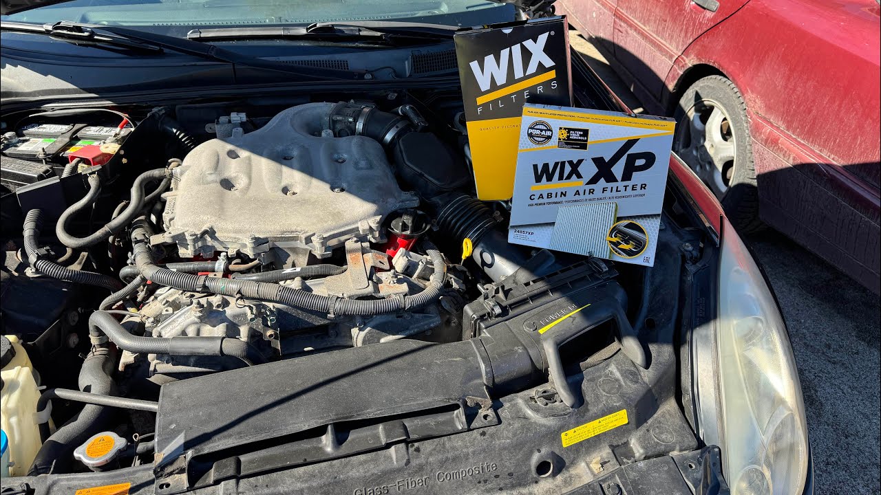 How to change your air filters on an Infiniti G35 Coupe