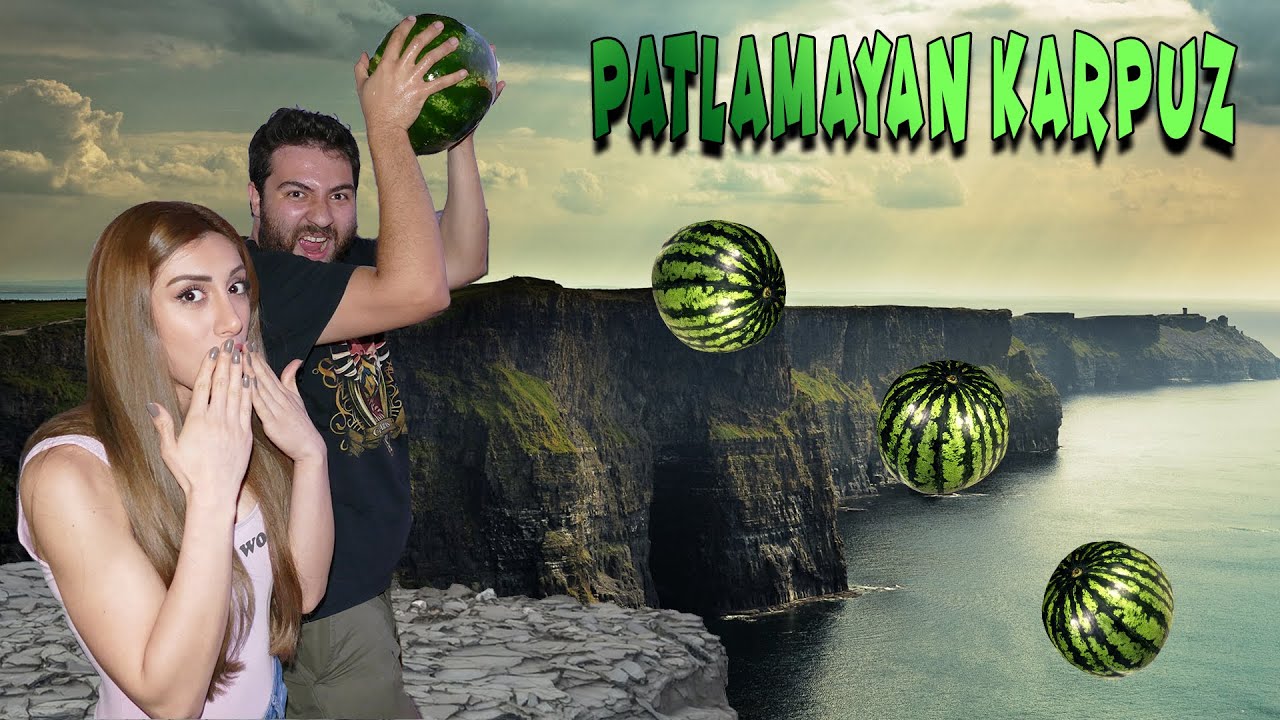 🍉 PATLAMAYAN KARPUZ 😯 [ İNANILMAZ CHALLENGE ]