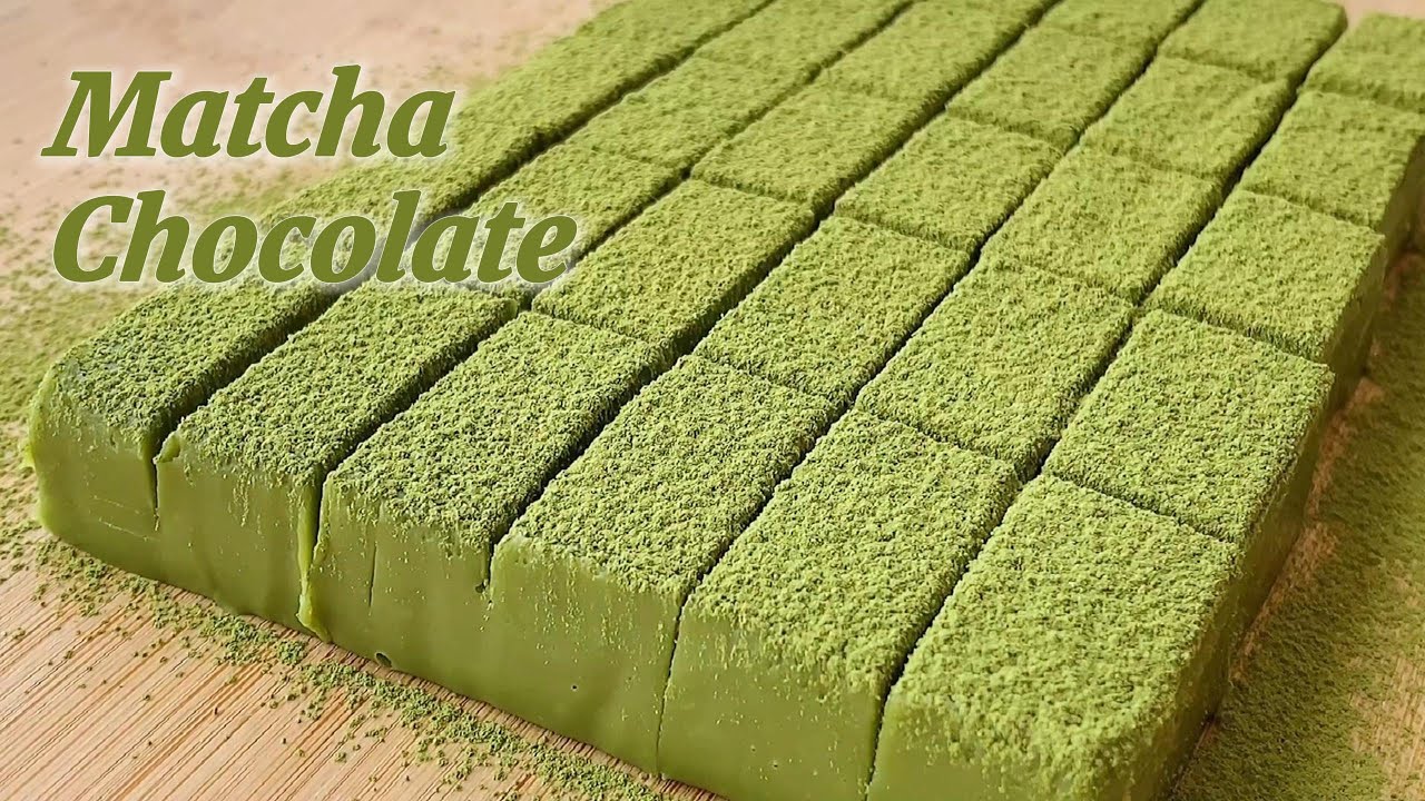 Matcha Nama Chocolate Recipe | Cravings Delight