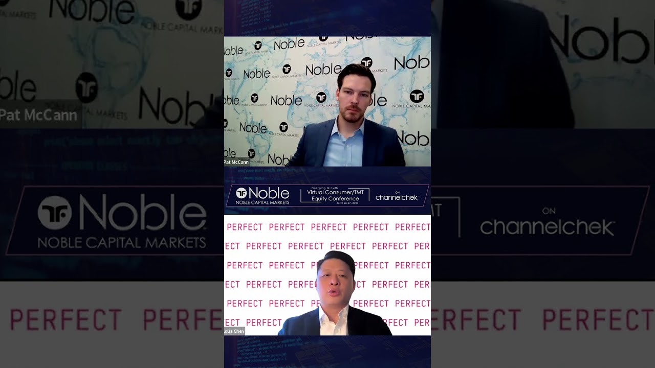 Perfect Corp. (PERF) CEO Louis Chen Discusses the Company's Different Verticals