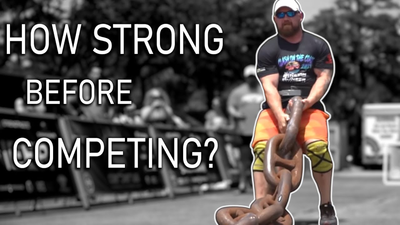 This is How Strong You Should Be Before Competing