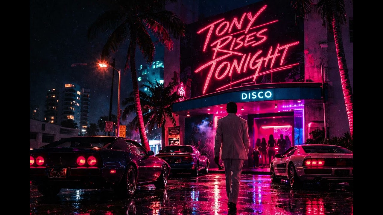 Madeline - Tony Rises Tonight | Neon Miami Synthwave