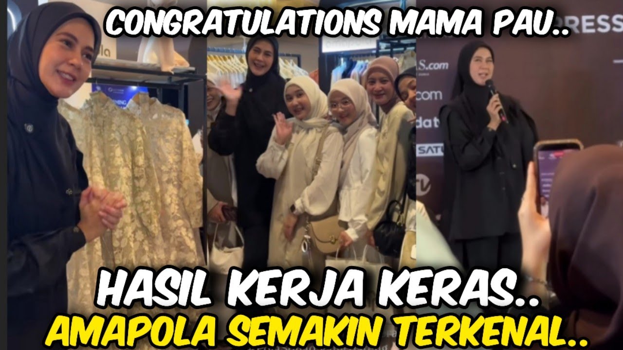 DI SERBU PEMBELI‼️AMAPOLA  SEMAKIN TERKENAL, SUKSES BUAT MAMA PAU @galerikiano 