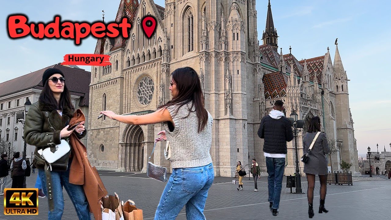 Panoramic Views of Fisherman's Bastion in Heart of Europe | walking tour
