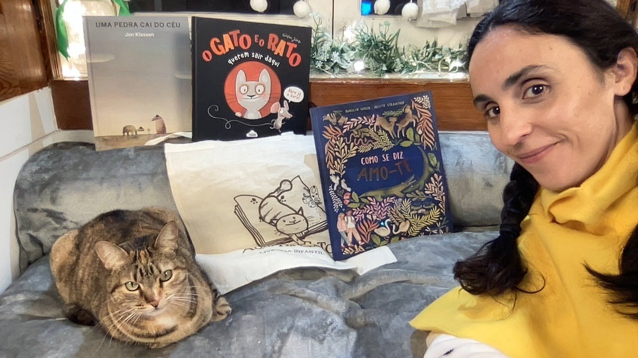 Boa noite histórias: O Gato e o Rato querem sair daqui | Uma pedra cai no céu | Como se diz amo-te