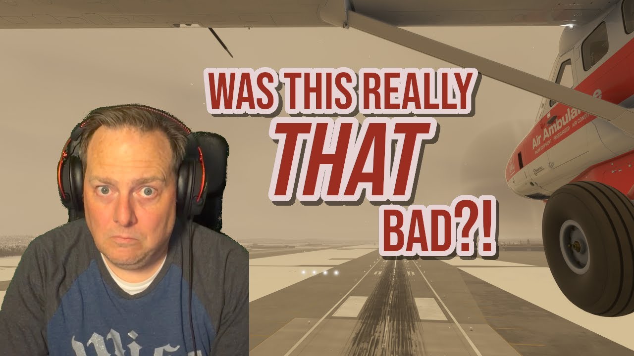 They Rated My Landing 33%. I Demand a Recount | MSFS 2024 Flight into Anchorage Weather